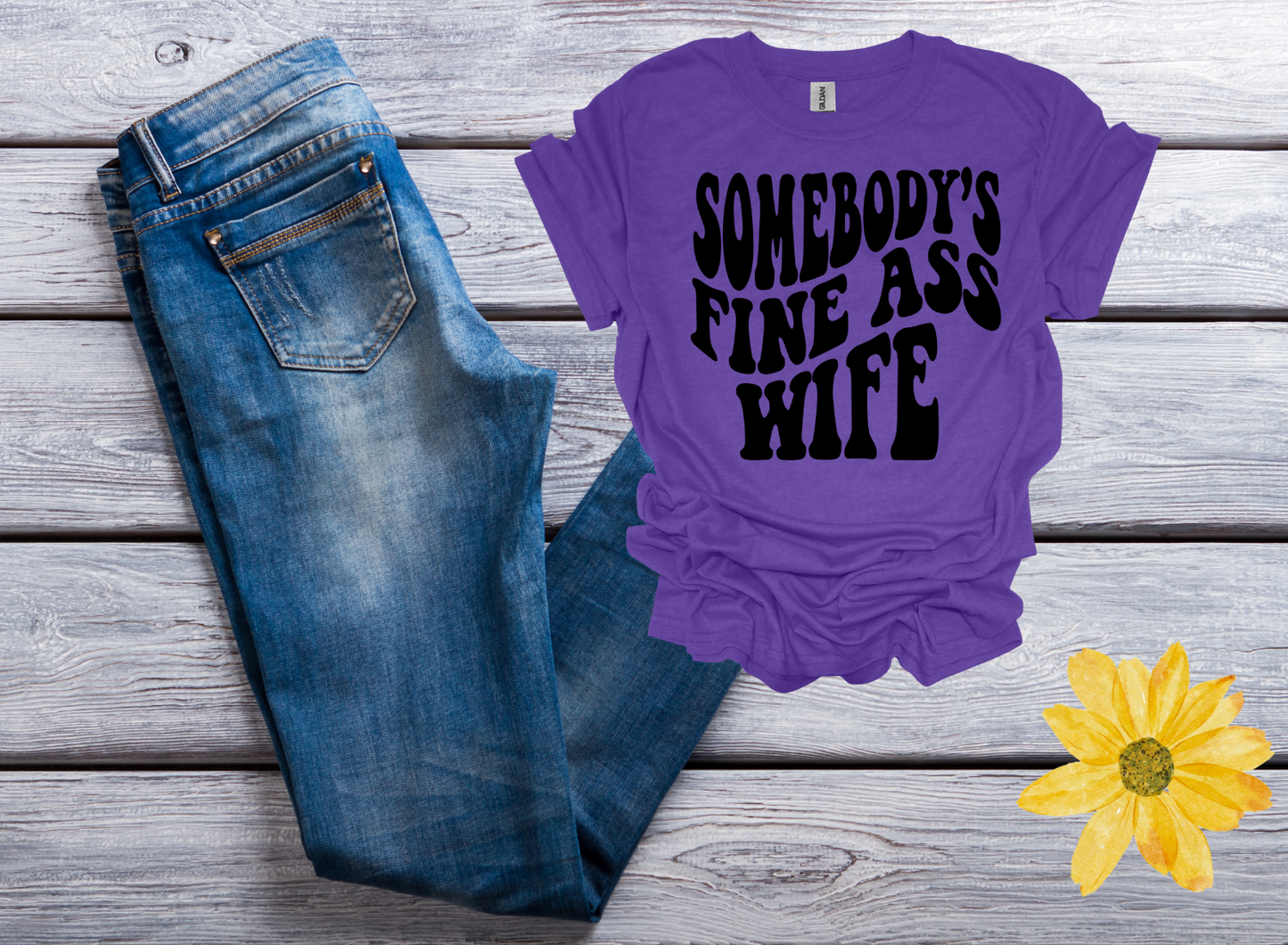 Somebody's Fine A** Wife T-shirt